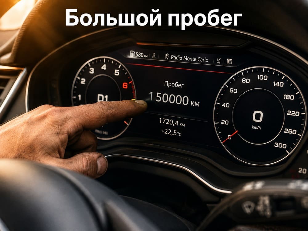 Автомобиль с большим пробегом