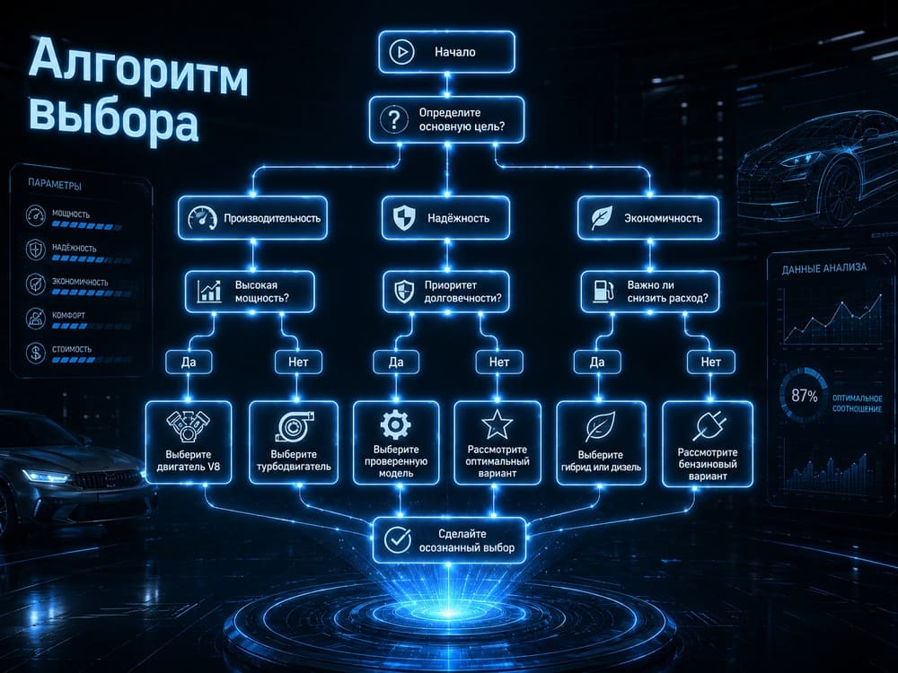 Дерево решений для выбора