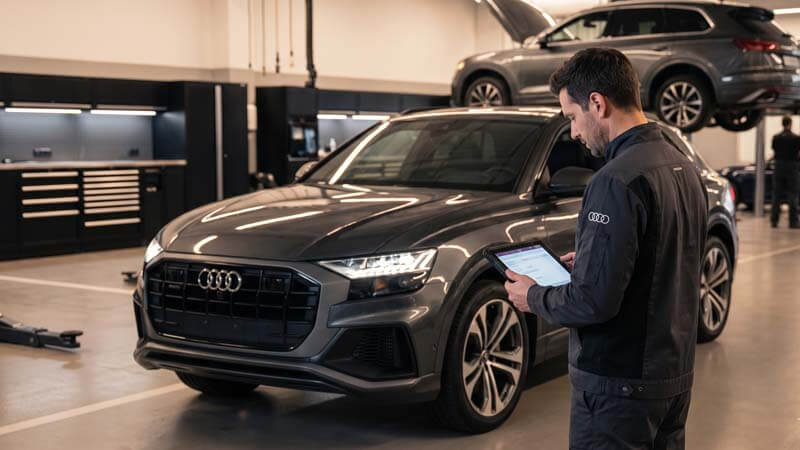 Компьютерная диагностика автомобилей Audi