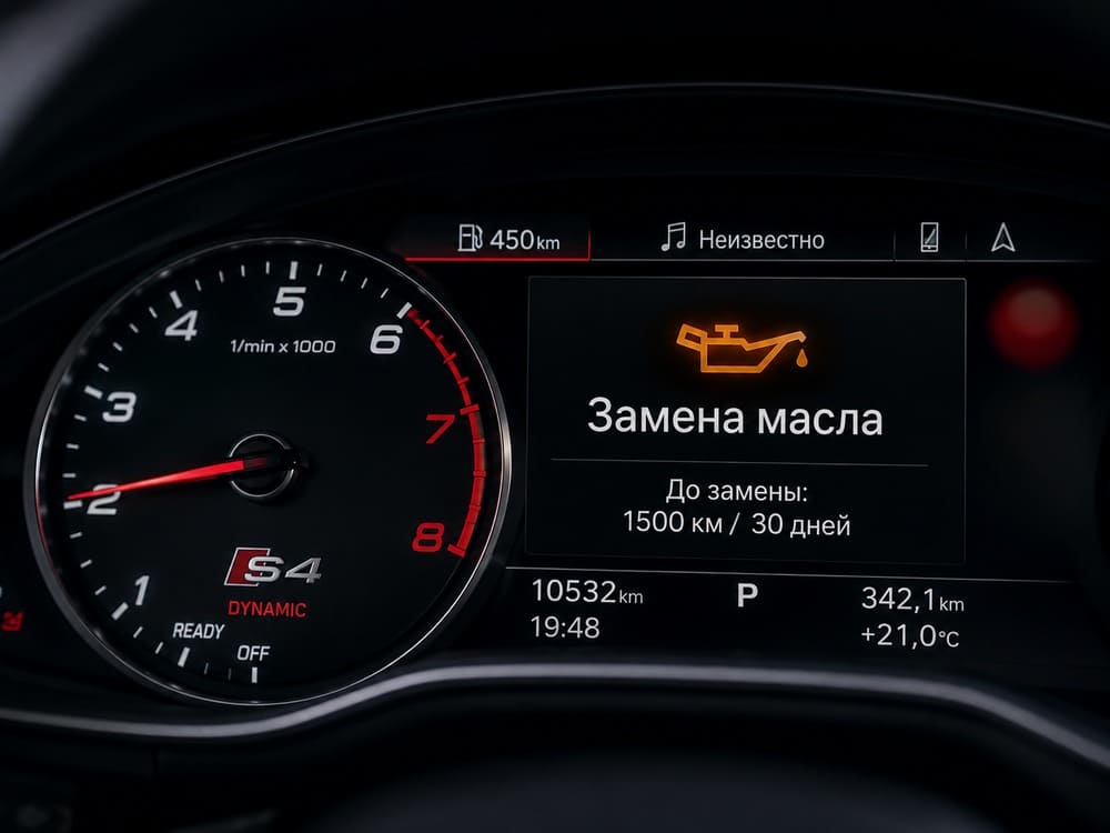 Сроки замены масла в двигателе